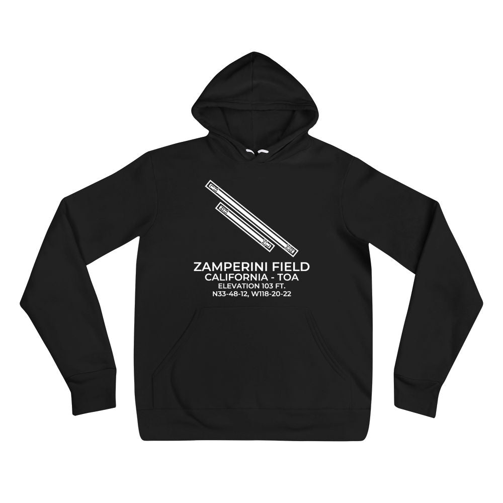 TOA facility map in TORRANCE; CALIFORNIA Hoodie