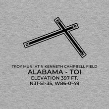 Load image into Gallery viewer, toi troy al t shirt, Gray