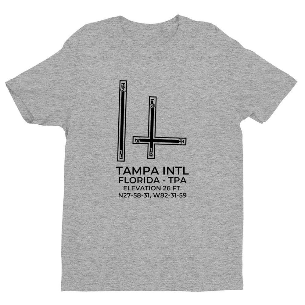 TPA facility map in TAMPA; FLORIDA