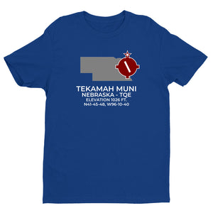 TEKAMAH MUNI in TEKAMAH; NEBRASKA (TQE; KTQE) T-Shirt
