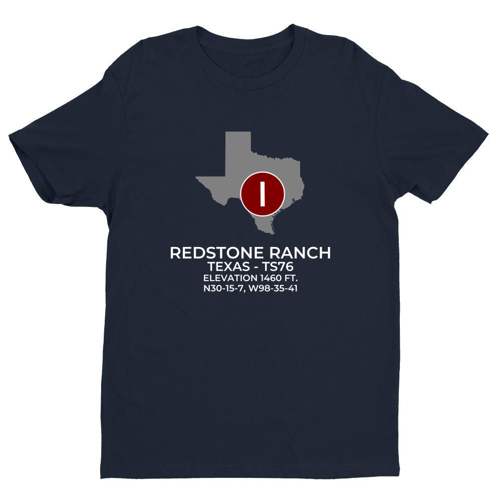 REDSTONE RANCH near STONEWALL; TEXAS (TS76) T-Shirt
