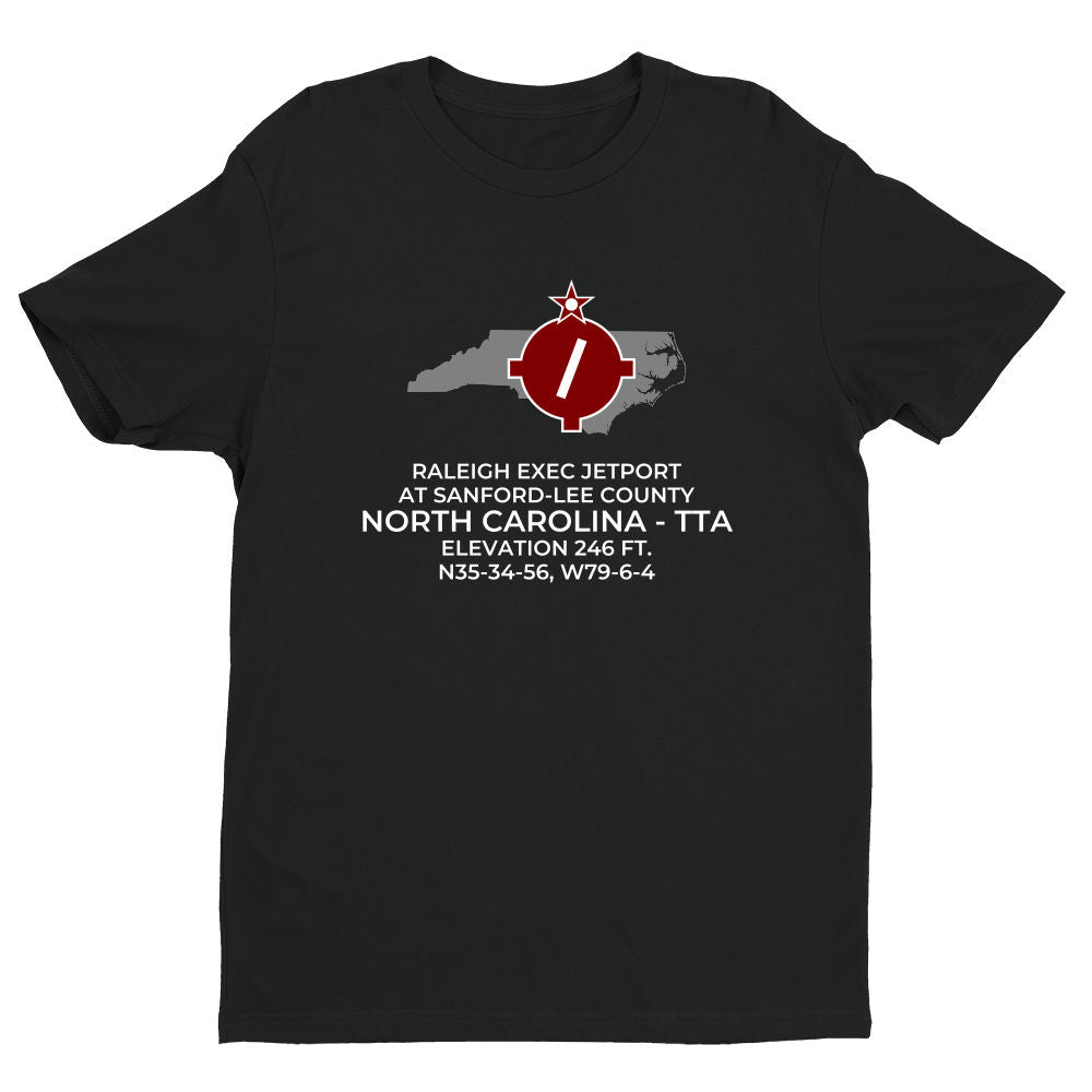 RALEIGH EXEC JETPORT AT SANFORD-LEE COUNTY near SANFORD; NORTH CAROLINA (TTA; KTTA) T-Shirt