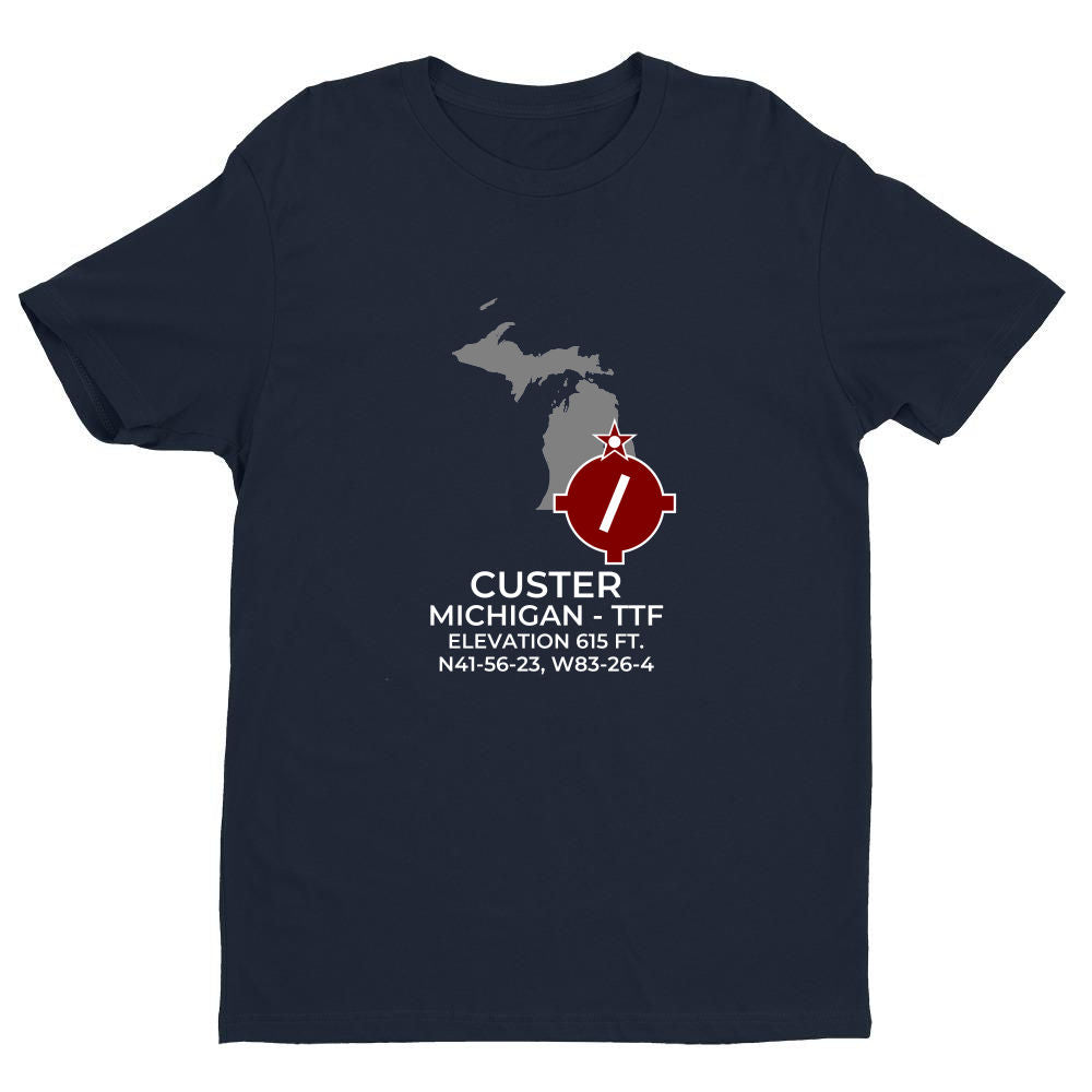 CUSTER in MONROE; MICHIGAN (TTF; KTTF) T-Shirt