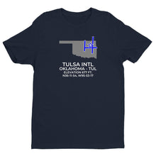 Load image into Gallery viewer, TUL facility map in TULSA; OKLAHOMA, Navy