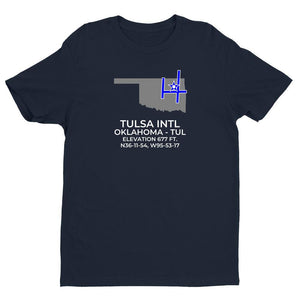 TUL facility map in TULSA; OKLAHOMA, Navy