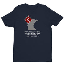 Load image into Gallery viewer, TVF facility map in THIEF RIVER FALLS; MINNESOTA, Navy