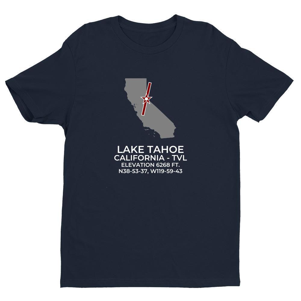 TVL facility map in SOUTH LAKE TAHOE; CALIFORNIA, Navy