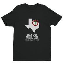 Load image into Gallery viewer, BAR V K (TX32) in BOLIVAR; TEXAS (TX) T-Shirt