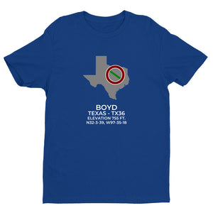 BOYD near MORGAN; TEXAS (TX36) T-Shirt