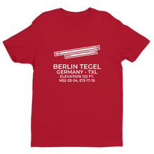 Load image into Gallery viewer, BERLIN TEGEL (TXL; EDDT) outside BERLIN; GERMANY T-Shirt