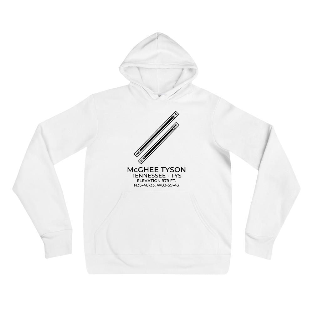 MC GHEE TYSON outside KNOXVILLE; TENNESSEE (TYS; KTYS) Hoodie