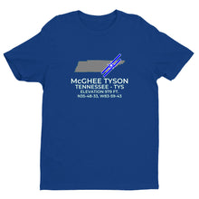 Load image into Gallery viewer, McGHEE TYSON in KNOXVILLE; TENNESSEE (TYS; KTYS) T-Shirt
