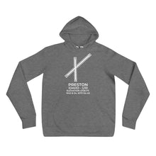 Load image into Gallery viewer, U10 facility map in PRESTON; IDAHO Hoodie