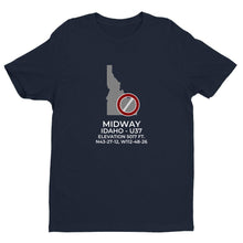Load image into Gallery viewer, MIDWAY in ATOMIC CITY; IDAHO (U37) T-Shirt