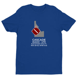 CASCADE; IDAHO (U70) T-Shirt