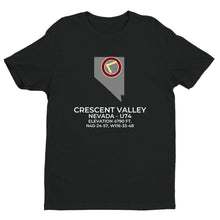 Load image into Gallery viewer, U74 facility map in CRESCENT VALLEY; NEVADA, Black