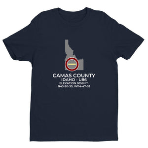 CAMAS COUNTY in FAIRFIELD; IDAHO (U86) T-Shirt
