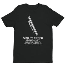 Load image into Gallery viewer, u87 smiley creek id t shirt, Black