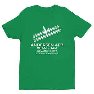 ANDERSEN AFB in YIGO; GUAM (UAM; PGUA) T-Shirt