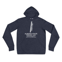 Load image into Gallery viewer, UAO facility map in AURORA; OREGON Hoodie
