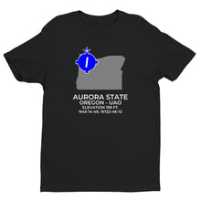 Load image into Gallery viewer, AURORA STATE in AURORA; OREGON (UAO; KUAO) T-Shirt