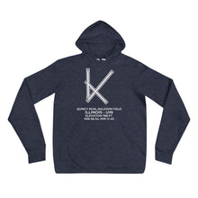 Load image into Gallery viewer, UIN facility map in QUINCY; ILLINOIS Hoodie