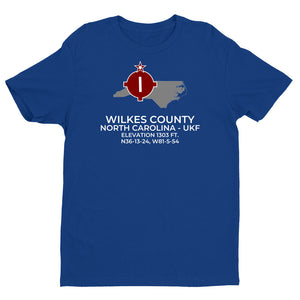 WILKES COUNTY near NORTH WILKESBORO; NORTH CAROLINA (UKF; KUKF) T-Shirt