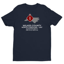 Load image into Gallery viewer, WILKES COUNTY near NORTH WILKESBORO; NORTH CAROLINA (UKF; KUKF) T-Shirt