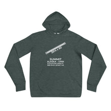 Load image into Gallery viewer, UMM facility map in SUMMIT; ALASKA Hoodie