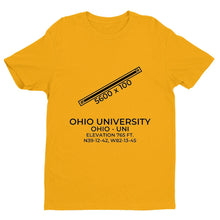Load image into Gallery viewer, uni athens albany oh t shirt, Yellow
