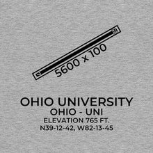 Load image into Gallery viewer, uni athens albany oh t shirt, Gray