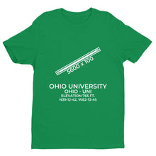Load image into Gallery viewer, uni athens albany oh t shirt, Green