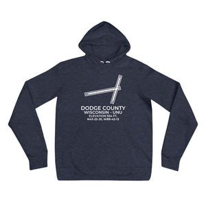 UNU facility map in JUNEAU; WISCONSIN Hoodie