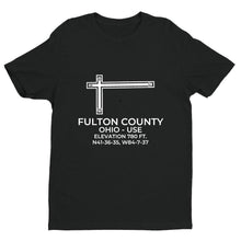 Load image into Gallery viewer, use wauseon oh t shirt, Black