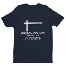 Load image into Gallery viewer, use wauseon oh t shirt, Navy