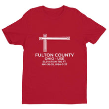 Load image into Gallery viewer, use wauseon oh t shirt, Red