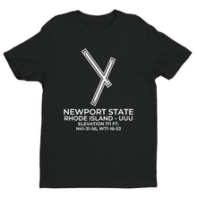 Load image into Gallery viewer, uuu newport ri t shirt, Black