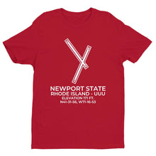 Load image into Gallery viewer, uuu newport ri t shirt, Red