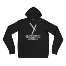 Load image into Gallery viewer, UUU facility map in NEWPORT; RHODE ISLAND Hoodie