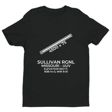 Load image into Gallery viewer, uuv sullivan mo t shirt, Black
