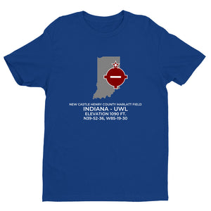 NEW CASTLE HENRY COUNTY MARLATT FIELD near NEW CASTLE; INDIANA (UWL; KUWL) T-Shirt