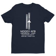Load image into Gallery viewer, MOODY AFB in VALDOSTA; GEORGIA (VAD; KVAD) T-Shirt