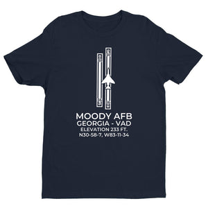 MOODY AFB in VALDOSTA; GEORGIA (VAD; KVAD) T-Shirt