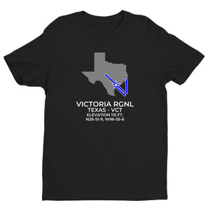 VCT facility map in VICTORIA; TEXAS, Black