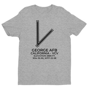 GEORGE AFB (VCV; KVCV) near VICTORVILLE; CALIFORNIA (CA) c.1992 T-Shirt