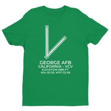 Load image into Gallery viewer, GEORGE AFB (VCV; KVCV) near VICTORVILLE; CALIFORNIA (CA) c.1992 T-Shirt