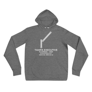 VDF facility map in TAMPA; FLORIDA Hoodie