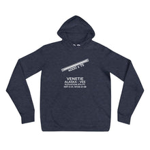 Load image into Gallery viewer, VEE facility map in VENETIE; ALASKA Hoodie
