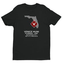 Load image into Gallery viewer, VNC facility map in VENICE; FLORIDA, Black