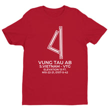 Load image into Gallery viewer, VUNG TAU AIR BASE (VTG; VVVT) in VUNG TAU; VIETNAM T-Shirt